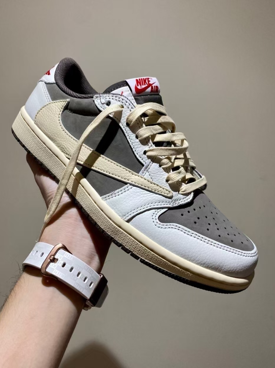 TOP Version Air Jordan 1 Retro Low OG SP Travis Scott Reverse Mocha DM7866-162 review Mason Alexa 00
