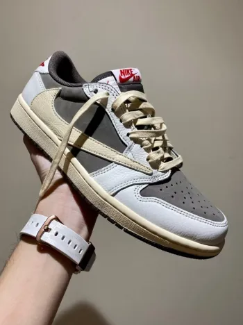 【$59 SALE】Air Jordan 1 Retro Low OG SP Travis Scott Reverse Mocha DM7866-162 review Mason Alexa 01