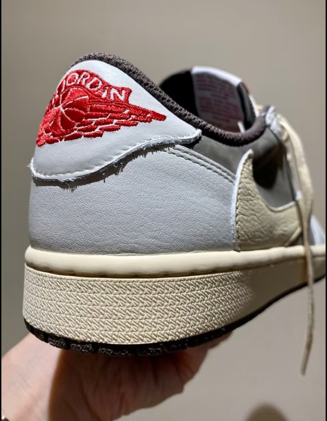 TOP Version Air Jordan 1 Retro Low OG SP Travis Scott Reverse Mocha DM7866-162 review Mason Alexa 02