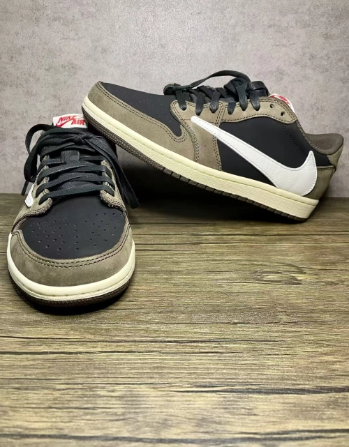 【$59 SALE】Travis Scott x Air Jordan 1 Low OG SP-T CQ4277-001 review 
