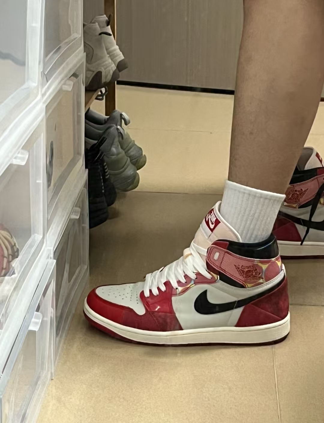 Air Jordan 1 High OG Spider-Man Across the Spider-Verse DV1748-601 review Hunter Zoe