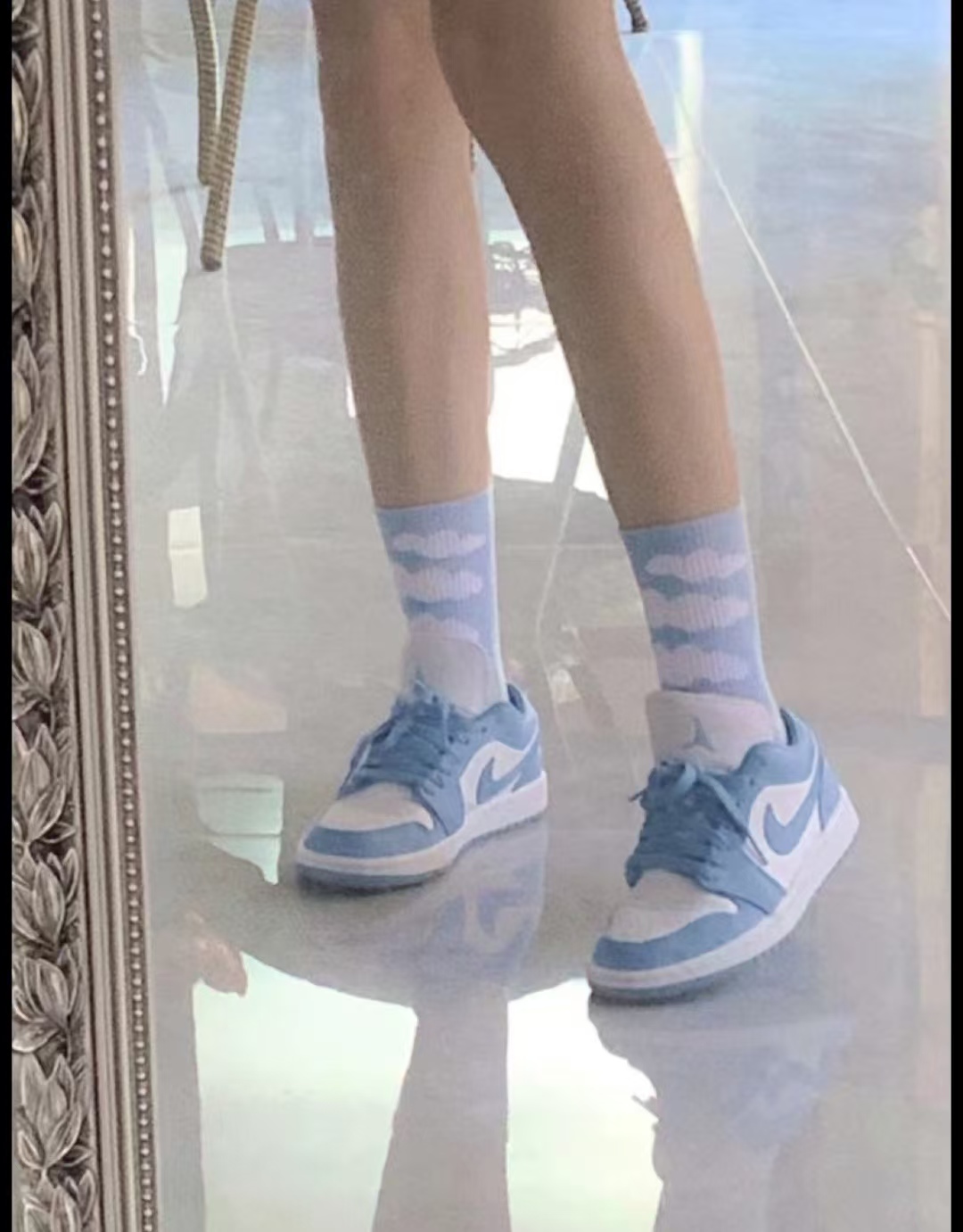 Air Jordan 1 Low White Ice Blue (Women's) DC0774-141  review Bryan Kylie