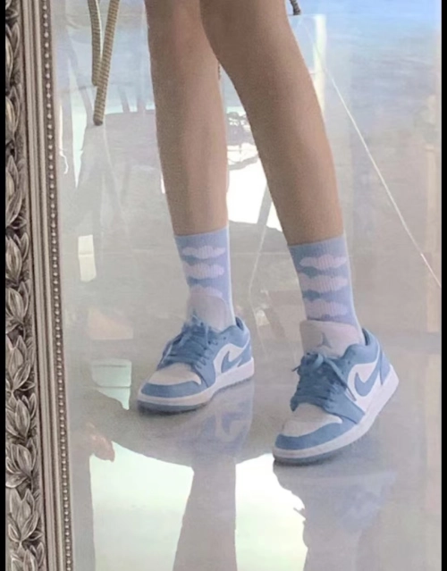 Air Jordan 1 Low White Ice Blue (Women's) DC0774-141  review 