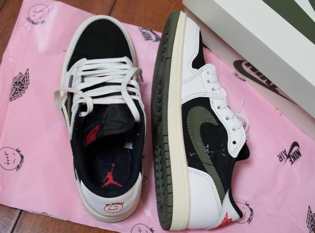 【$59 SALE】Air Jordan 1 Retro Low OG SP Travis Scott Olive (Women's)  DZ4137-106 review Dominic Isabelle