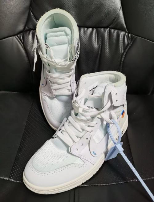 Air Jordan 1 Retro High Off-White White AQ0818-100 review 