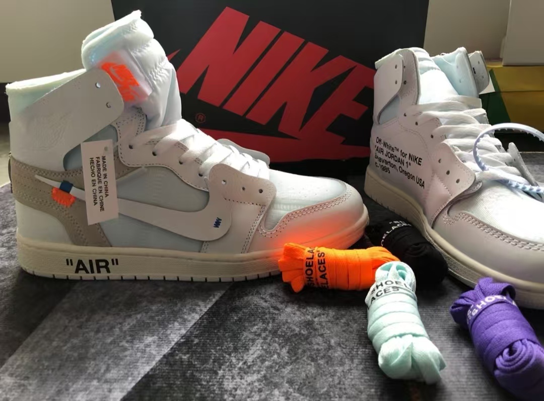 Air Jordan 1 Retro High Off-White White AQ0818-100 review Valentin 00