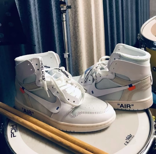 Air Jordan 1 Retro High Off-White White AQ0818-100 review 