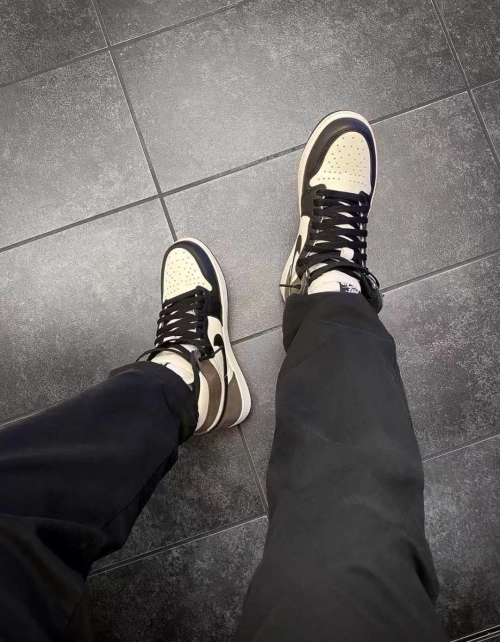 Air Jordan 1 Retro High Dark Mocha  555088-105 review 