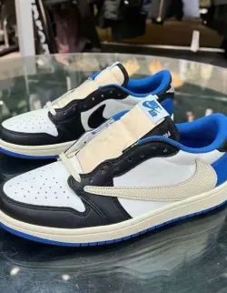 【$59 SALE】Travis Scott x Fragment Design x Air Jordan 1 Low  DM7866-140 review Antonio 