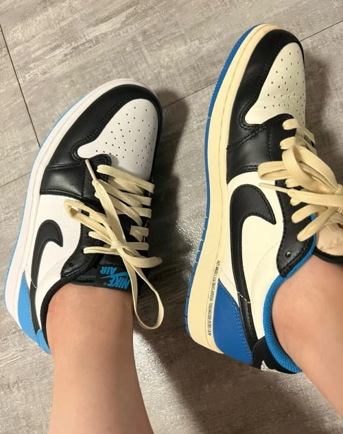 【$59 SALE】Travis Scott x Fragment Design x Air Jordan 1 Low  DM7866-140 review 