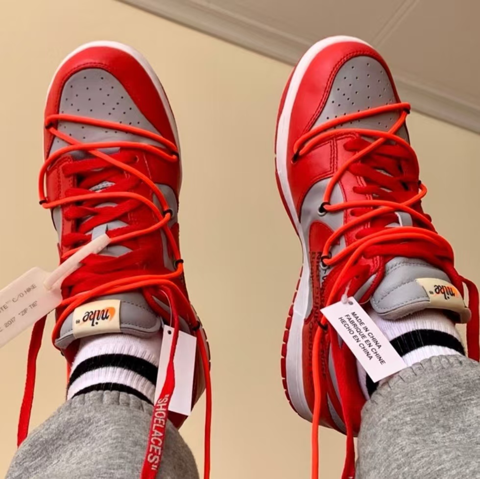 Nike Dunk Low Off-White University Red CT0856-600 review Calista