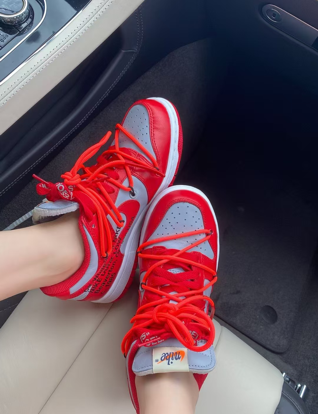 Nike Dunk Low Off-White University Red CT0856-600 review Daphne