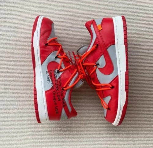 Nike Dunk Low Off-White University Red CT0856-600 review 