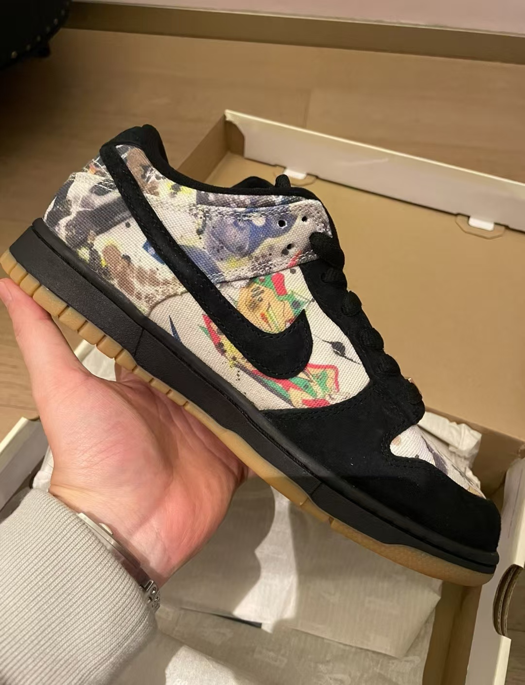 Nike SB Dunk Low Supreme Rammellzee FD8778-001 review Isabella