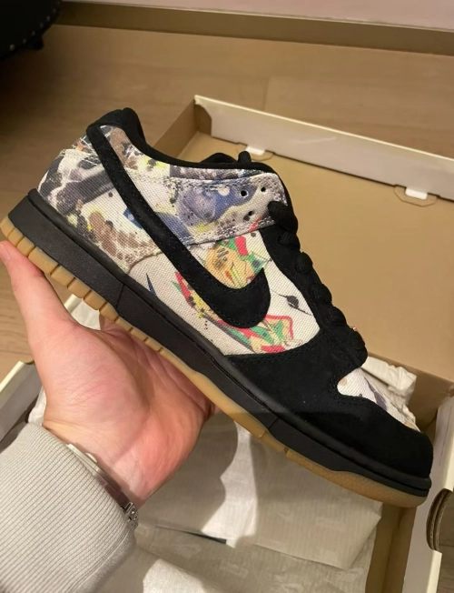 Nike SB Dunk Low Supreme Rammellzee FD8778-001 review 