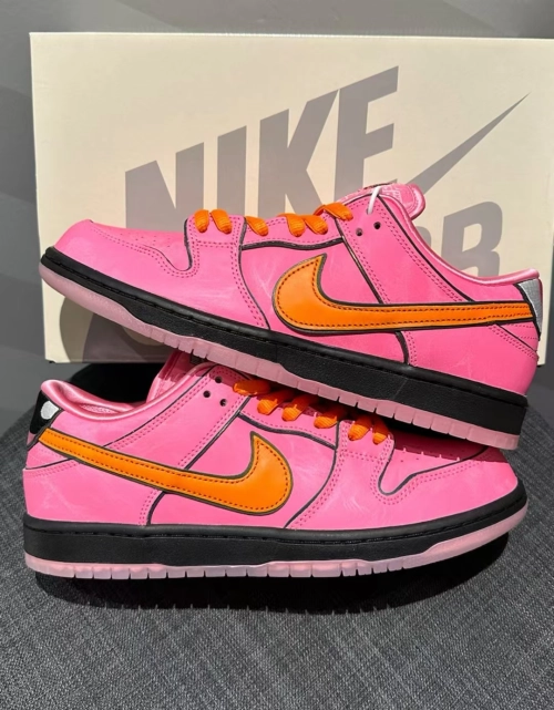 Nike SB Dunk Low The Powerpuff Girls Blossom FD2631-600 review 