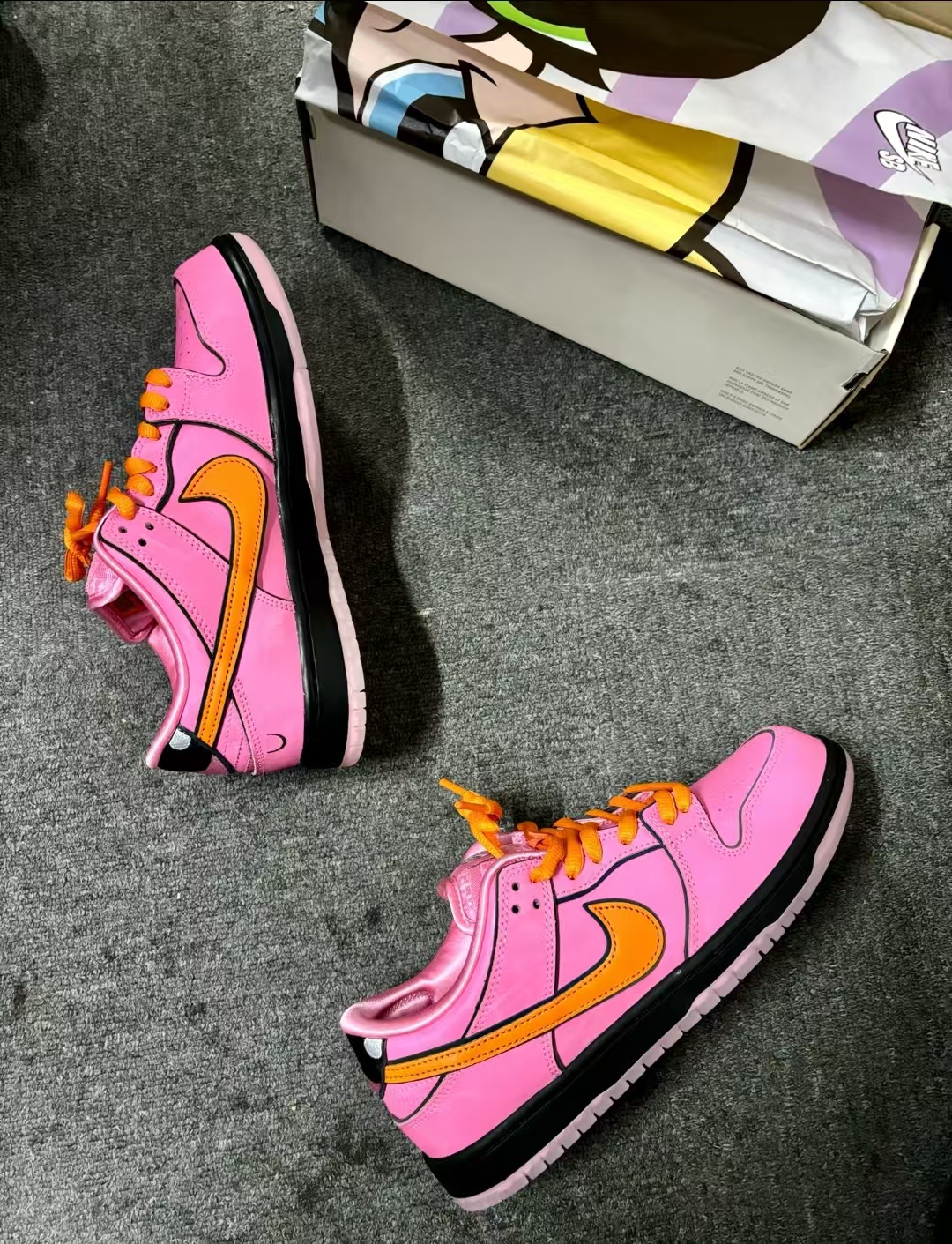 Nike SB Dunk Low The Powerpuff Girls Blossom FD2631-600 review Ava 00