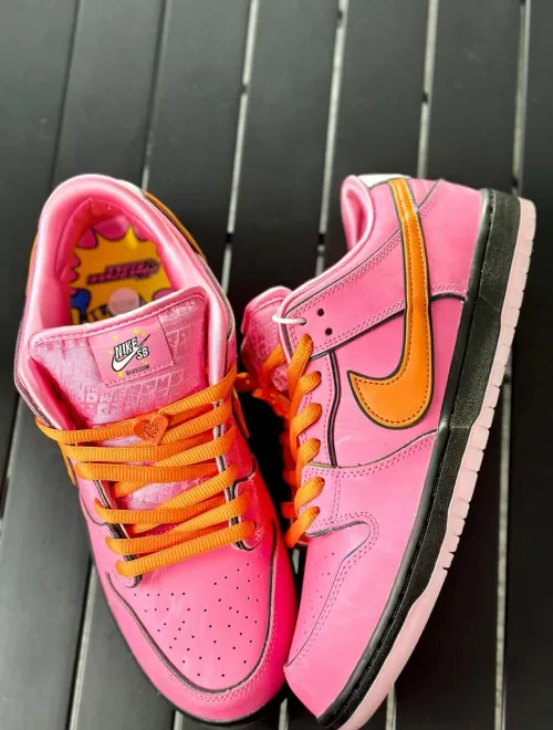 Nike SB Dunk Low The Powerpuff Girls Blossom FD2631-600 review 