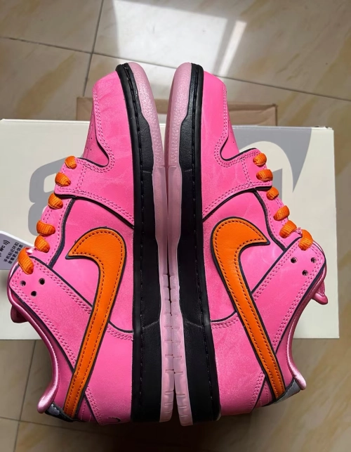 Nike SB Dunk Low The Powerpuff Girls Blossom FD2631-600 review 
