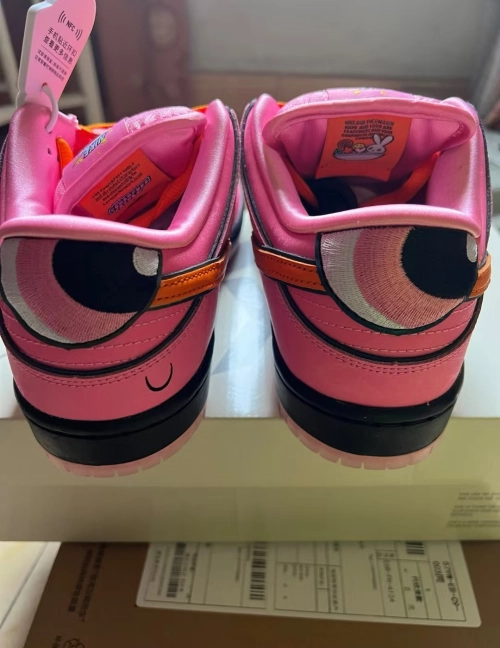 Nike SB Dunk Low The Powerpuff Girls Blossom FD2631-600 review 