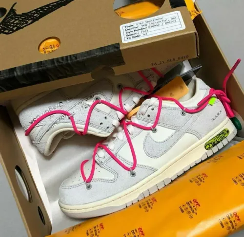Nike Dunk Low Off-White Lot 17 DJ0950-117 review 