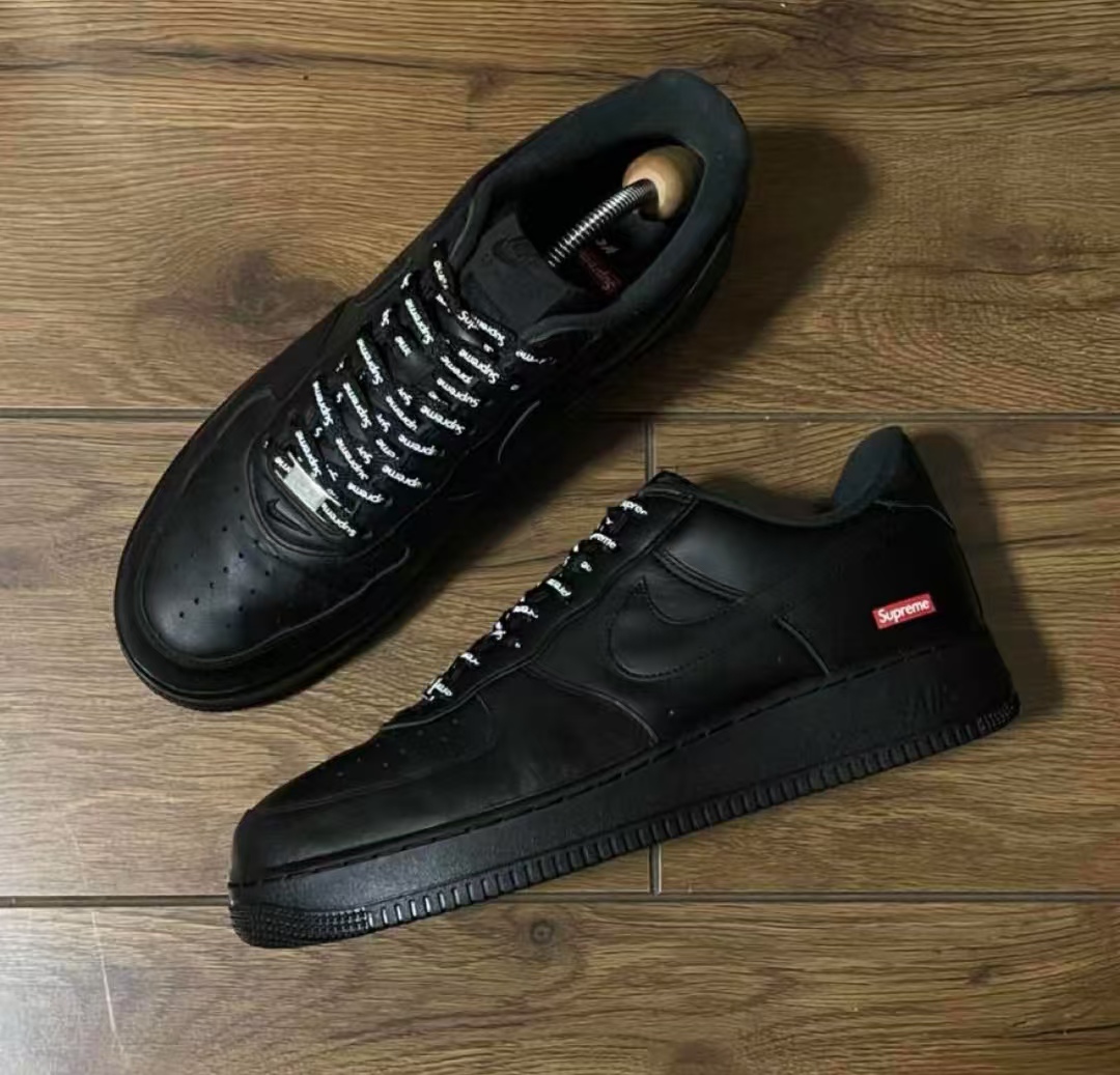 Supreme x Nike Air Force 1 Low Box Logo Black CU9225-001 review Abigail