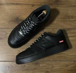 Nike Air Force 1 Low Supreme Black CU9225-001 review Abigail