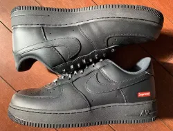 Nike Air Force 1 Low Supreme Black CU9225-001 review Ezra