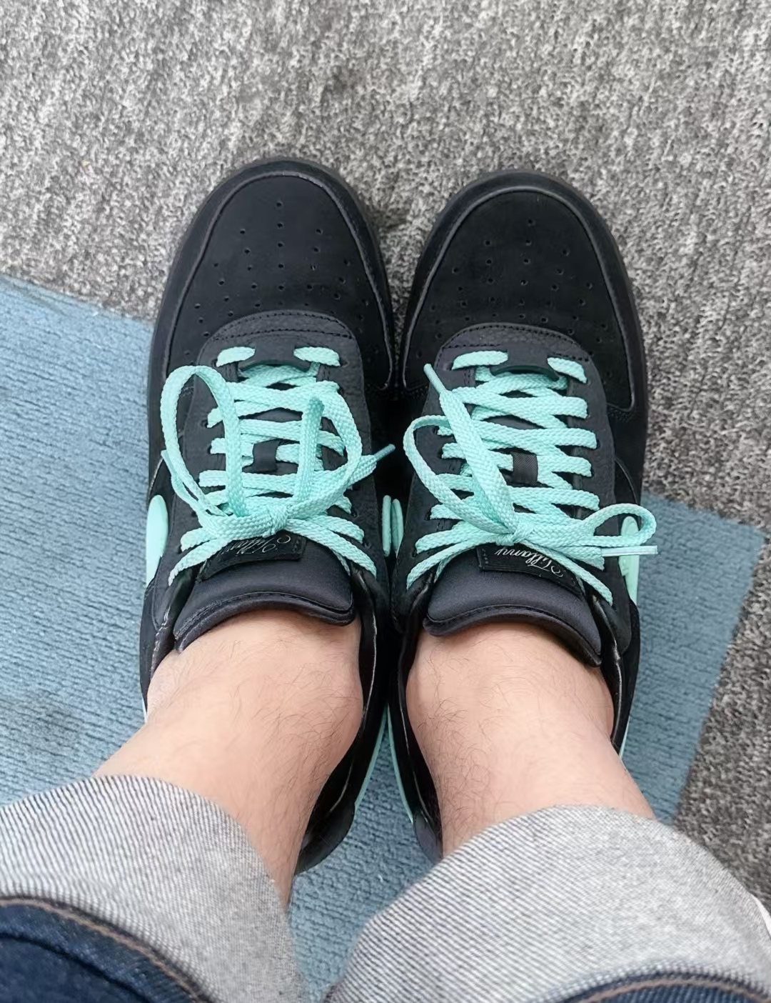 Nike Air Force 1 Low Tiffany & Co. 1837 DZ1382-001 review 0
