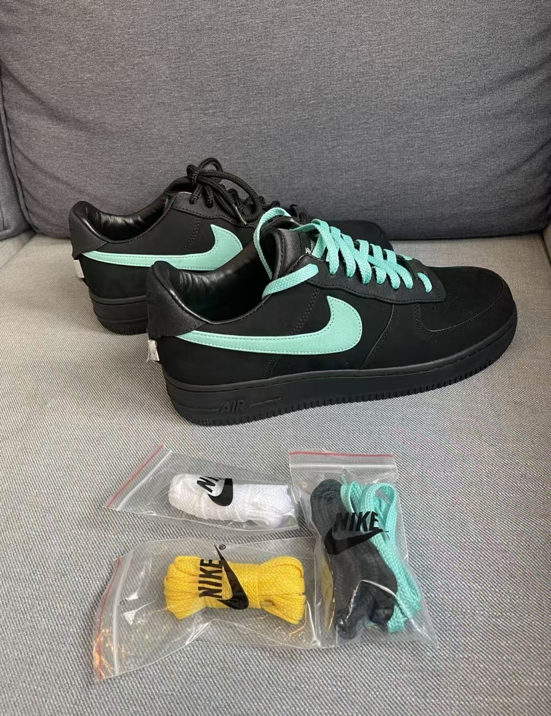 Nike Air Force 1 Low Tiffany & Co. 1837 DZ1382-001 review 0