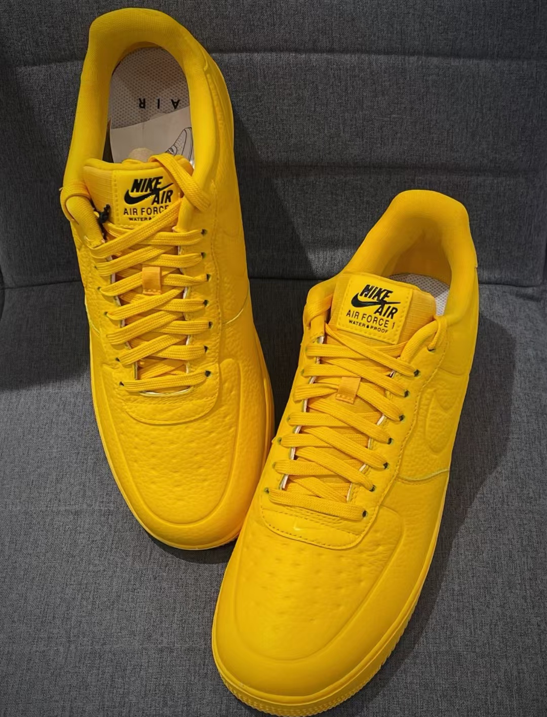 Nike Air Force 1 Low '07 Pro-Tech Waterproof University Gold FB8875-700 review Maximillian