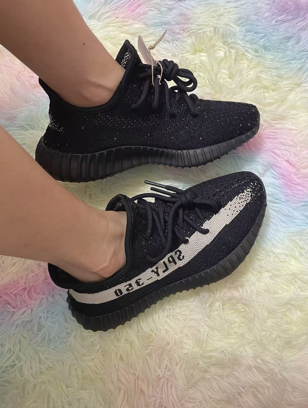 Adidas Yeezy Boost 350 V2 Core Black White (2016/2022) BY1604  review Alice