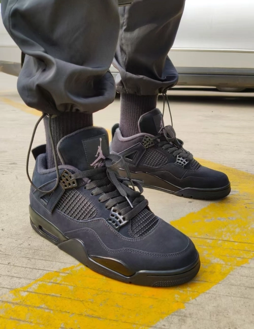 Air Jordan 4 Retro Black Cat (2020) CU1110-010 review 