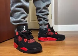 Air Jordan 4 Retro Red Thunder CT8527-016 review Jade