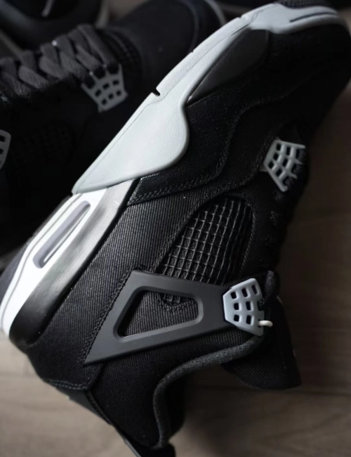 Air Jordan 4 Retro SE Black Canvas DH7138-006 review 