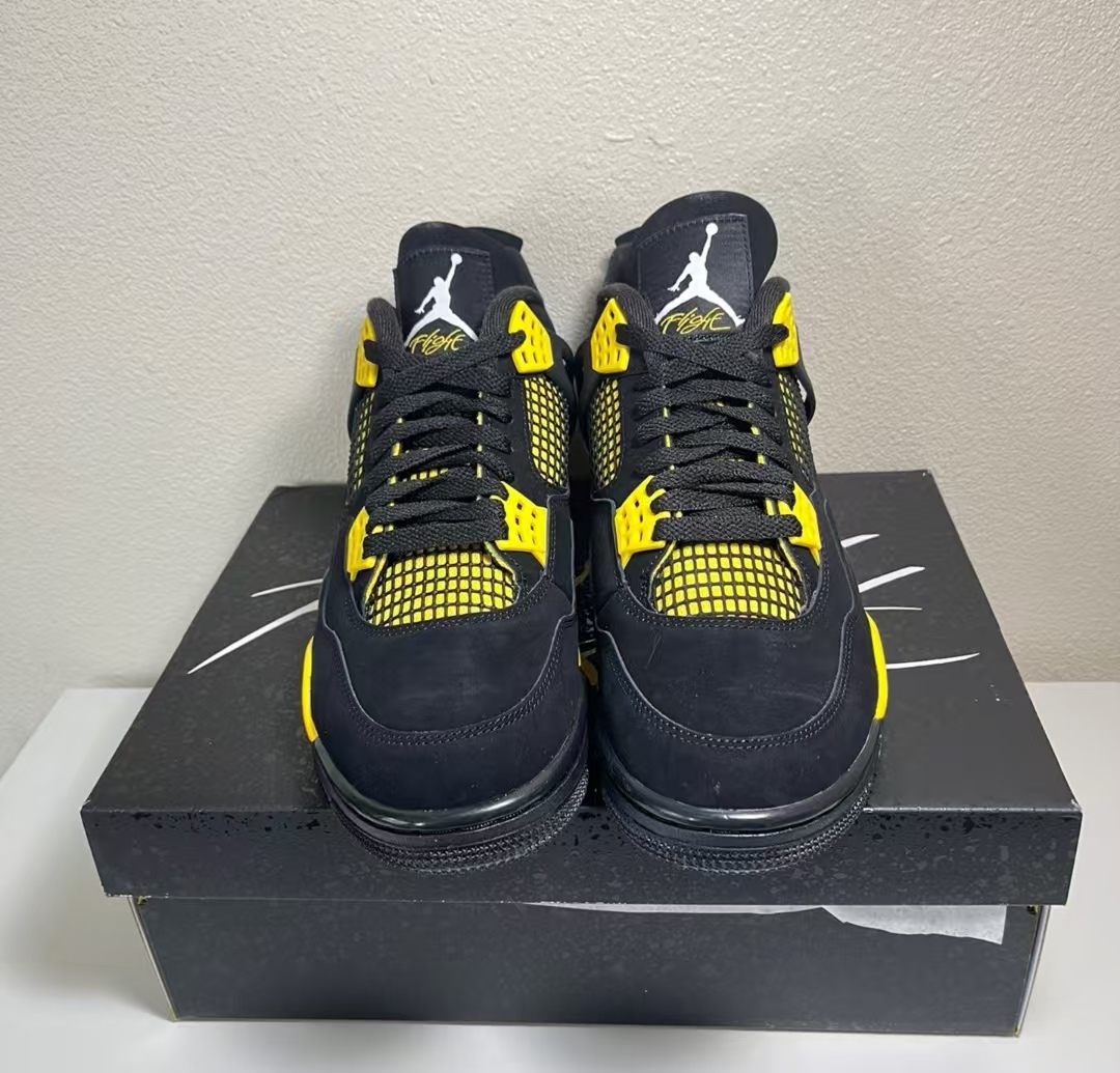 Air Jordan 4 Retro Thunder (2023) DH6927-017 review Ethan Sienna