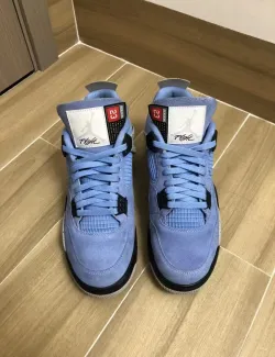 【Flash Sale】Air Jordan 4 Retro University Blue  CT8527-400 review Christopher Kate