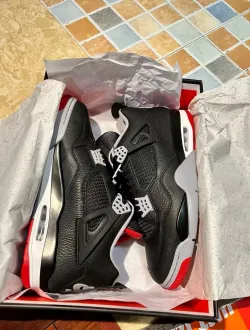 Air Jordan 4 Retro Bred Reimagined  FV5029-006 review Joel Abigail