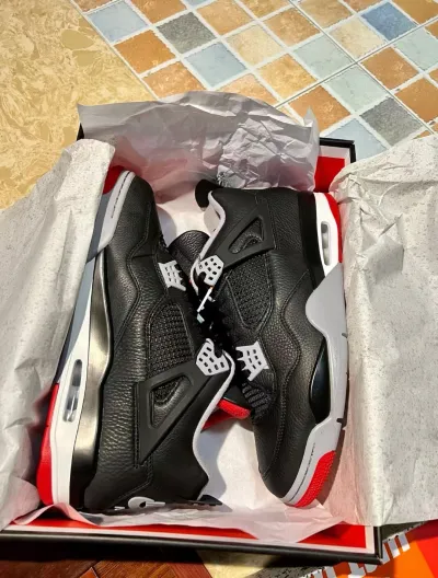 Air Jordan 4 Retro Bred Reimagined  FV5029-006 review Joel Abigail