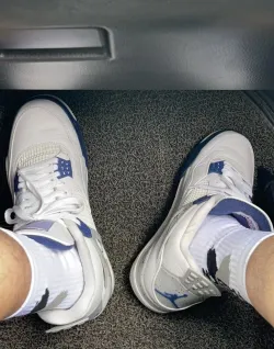 Air Jordan 4 Retro Midnight Navy DH6927-140 review  Justin Rachel