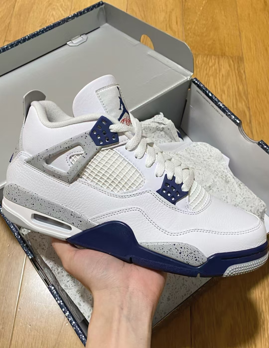 Air Jordan 4 Retro Midnight Navy DH6927-140 review Ashton Abby