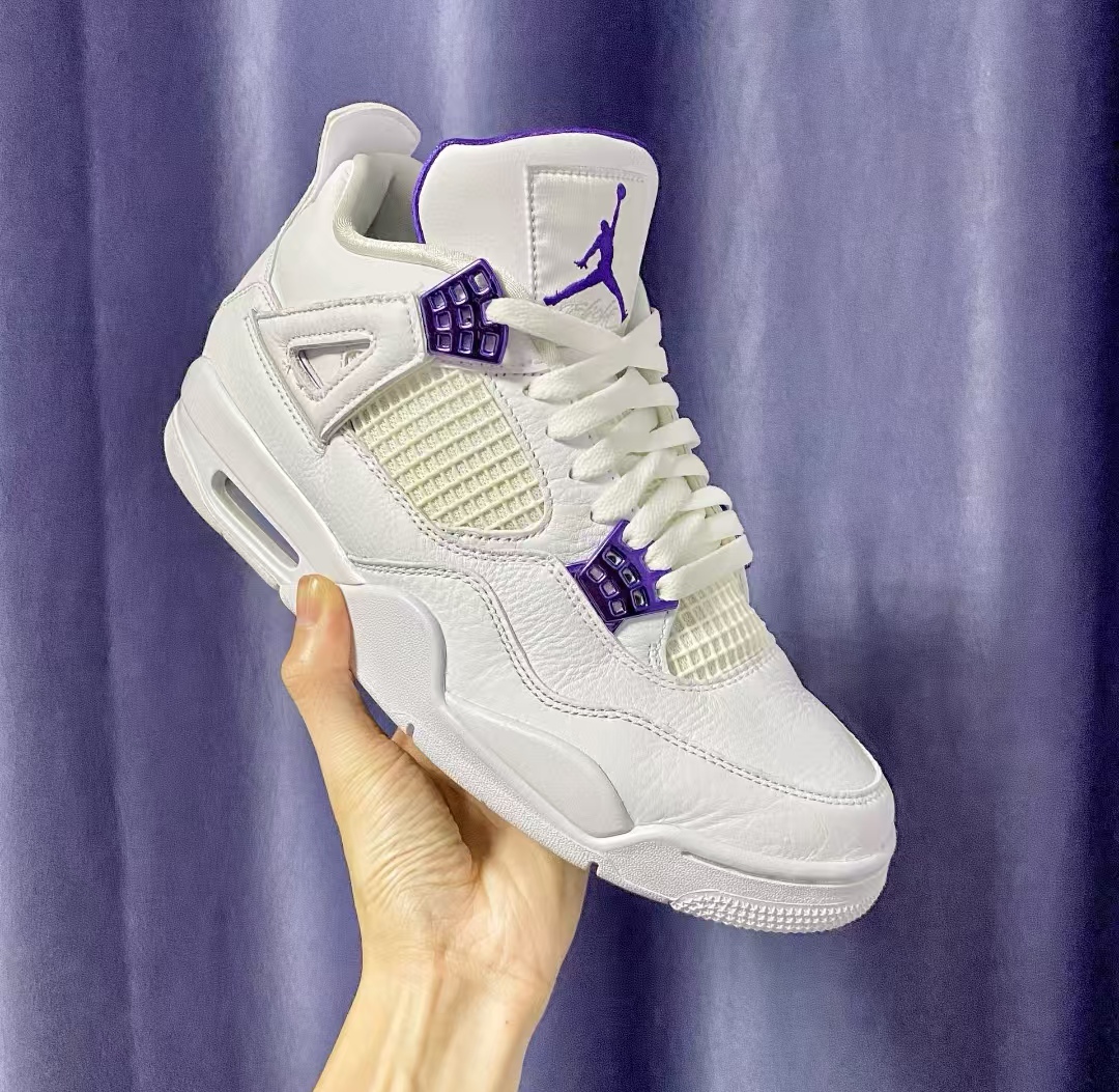Air Jordan 4 Retro Metallic Purple CT8527-115 review Lucia