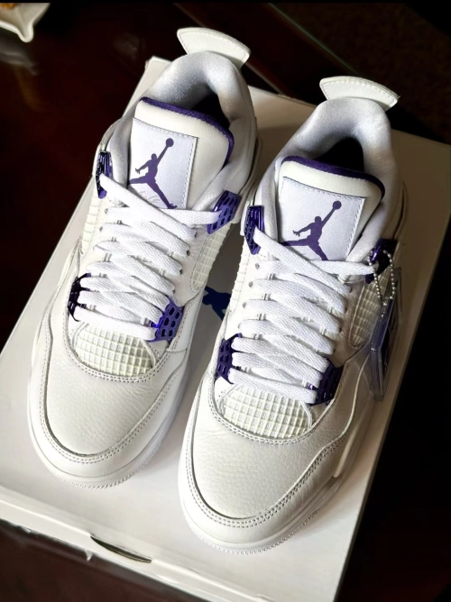 Air Jordan 4 Retro Metallic Purple CT8527-115 review 