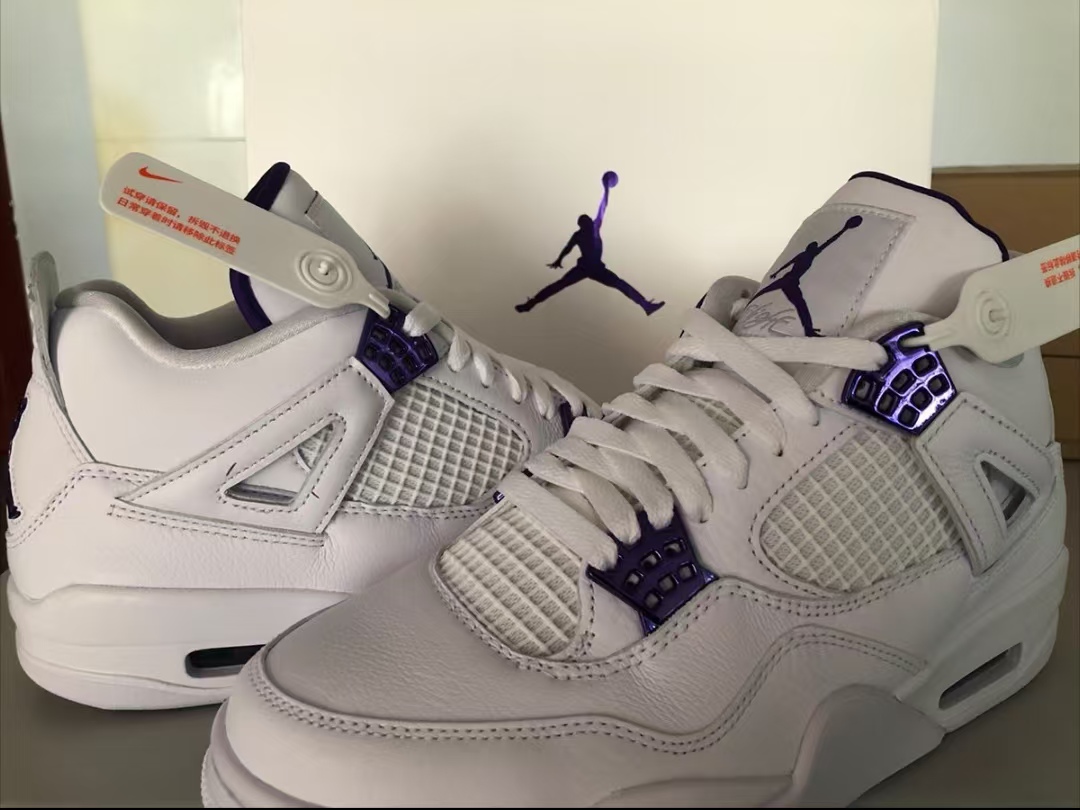 Air Jordan 4 Retro Metallic Purple CT8527-115 review Owen Charli