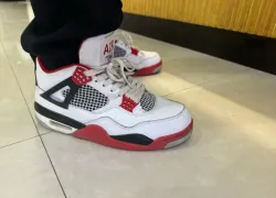 Air Jordan 4 Retro Fire Red (2020) DC7770-160 review Lachlan Emily