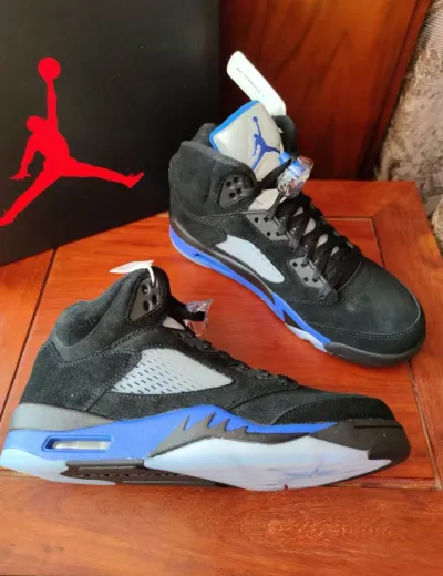Air Jordan 5 Retro Racer Blue CT4838-004 review Bailey Madison