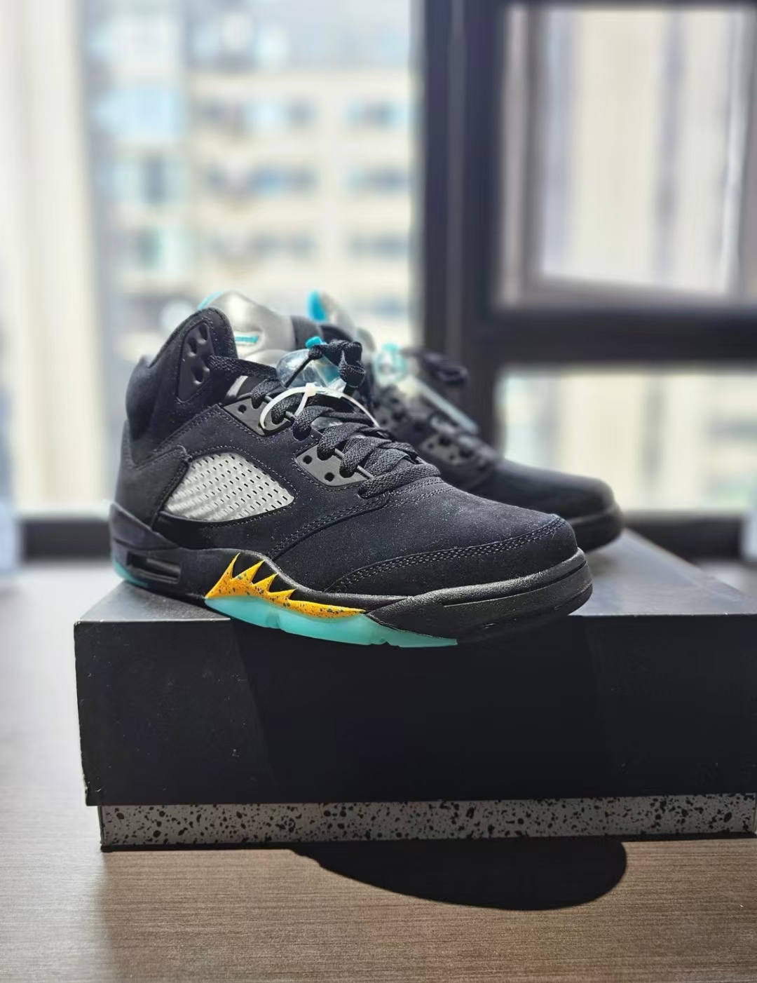 Air Jordan 5 Retro Aqua DD0587-047 review Joseph Imogen