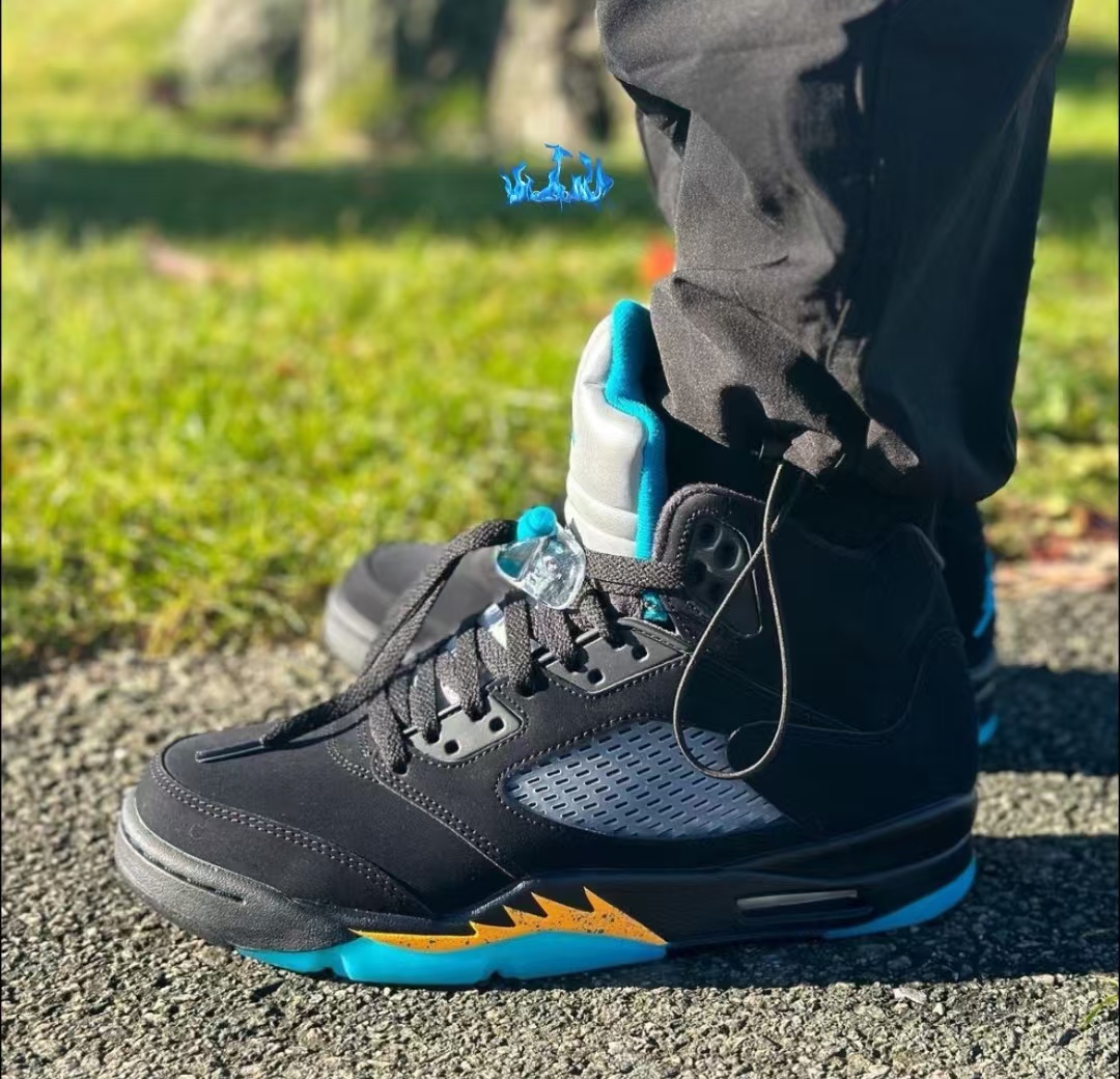 Air Jordan 5 Retro Aqua DD0587-047 review Michael Kayla