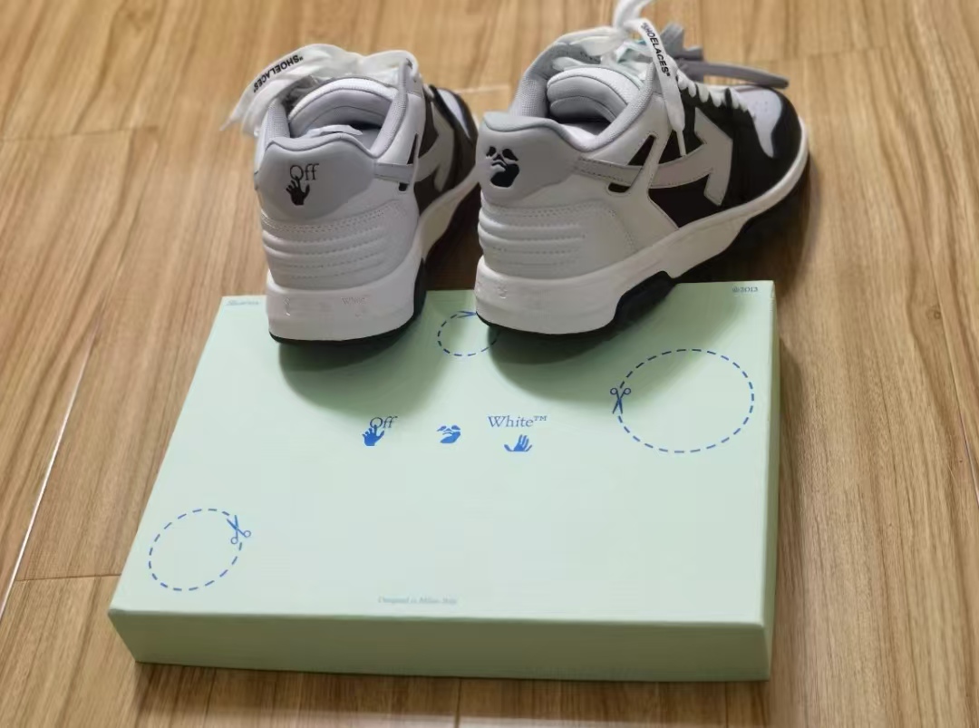 OFF-WHITE Out Of Black And White Gray  OMIA189F 22LEA001 0709  review Hunter Gemma