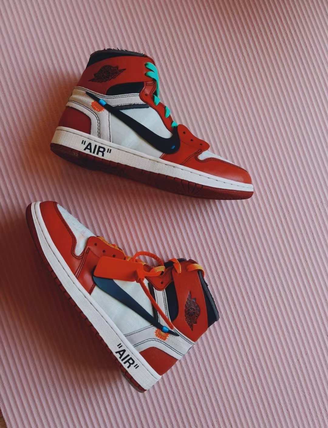 Air Jordan 1 Retro High Off-White Chicago AA3834-101 review Beau Gabriella